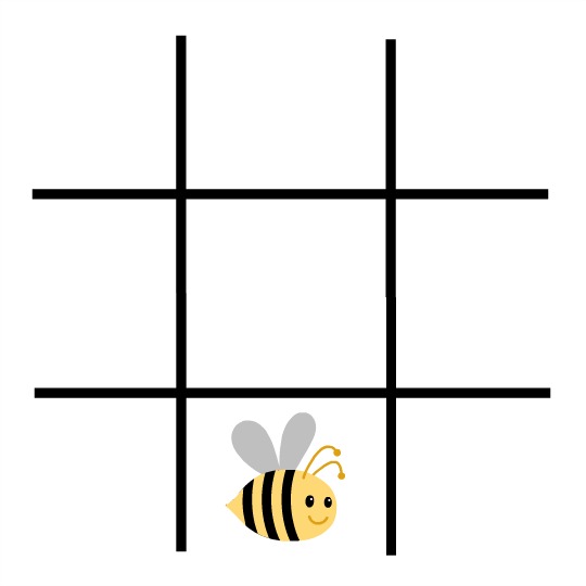 Where is the bug? This is a fun way to get kids to use language and spatial orientation.