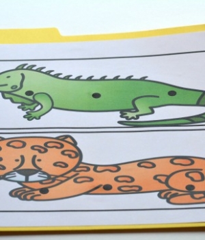 print out your free rainforest animals for a phonemic awareness activity