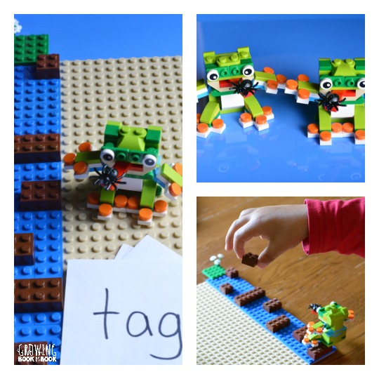 Lego Phonics Game activity for beginning readers