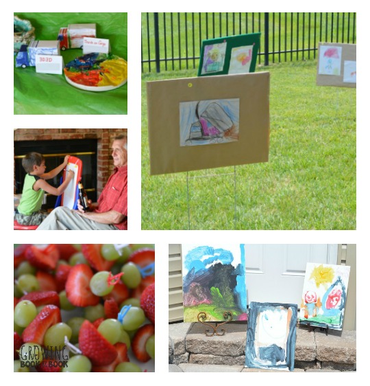 Create your own children's art fair with this step-by-step guide. A great way showcase all the art your children make.