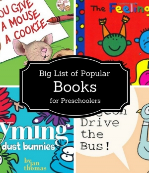 The best of the best books for preschoolers.