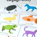 Brown Bear Brown Bear Printable Language Activity is a great way to get children asking questions and using critical thinking skills. It's the perfect activity to do after reading Brown Bear, Brown Bear, What Do You See?