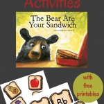The Bear Ate Your Sandwich Activities are full of fun literacy activities for kids including a BIG printable pack. The learning ideas are perfect for Read for the Record Day.