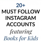 Great Instagram accounts to follow that share books for kids.