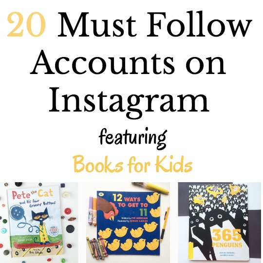 Follow these great Instagram accounts for discovering great picture books for kids.