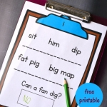 Help beginning readers decode words with these clipboard phonics sheets.