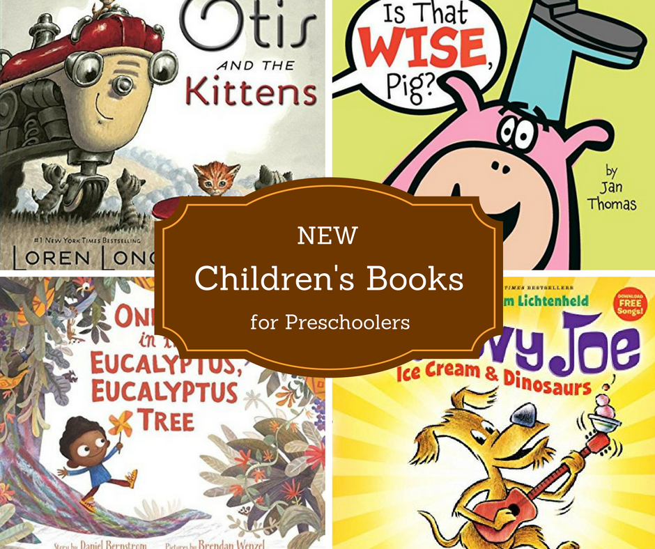 The best new books for preschoolers of the year. Check out these must read new children's books.