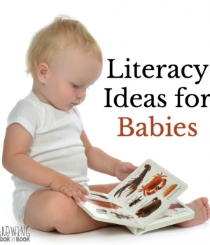 Tips and resources for building literacy skills with babies.