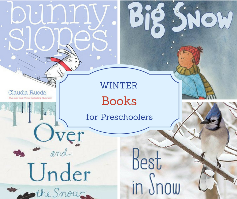 Some of the coolest winter books for preschoolers including newly released books, classic books, kid favorites, and books about snowmen.