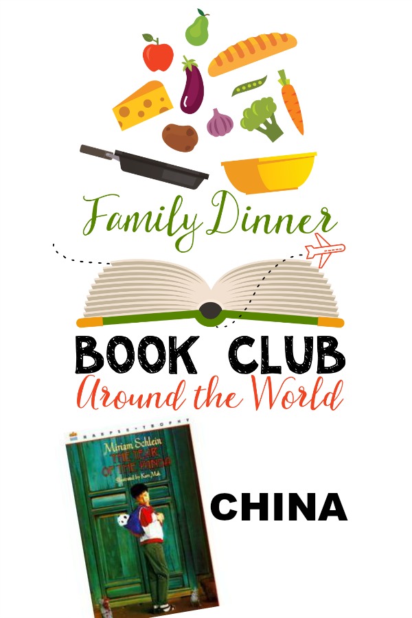 Travel to China for Around the World Family Dinner Book Club. We have a themed menu, table craft, conversation starters, and a family service project to compliment The Year of the Panda.