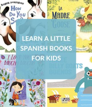 teaching Spanish books to kids