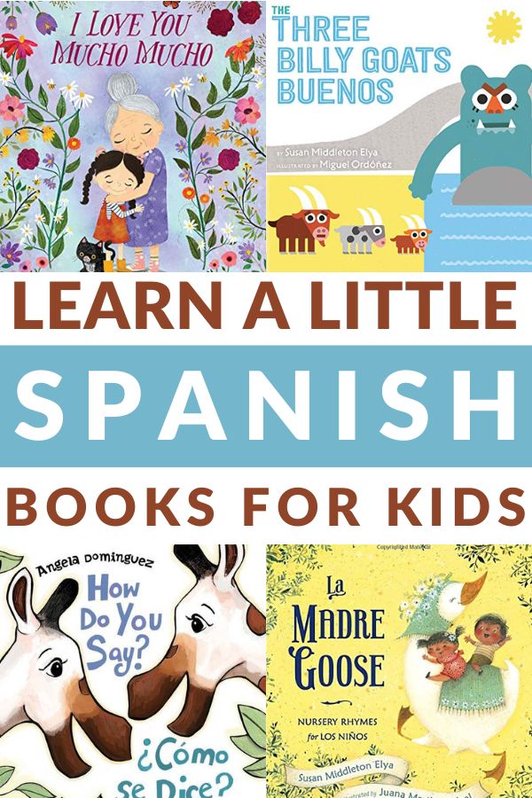 books to teach Spanish to kids