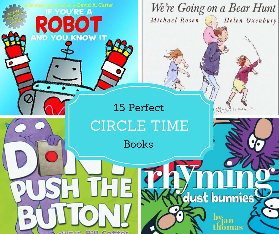 The best no-fail circle time books to read to kids during circle time. This list ticks all the boxes for what type of book works best for circle time.