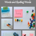 Make a quick and easy homework cart to help kids practice sight words and spelling words. It's the perfect solution for busy parents.