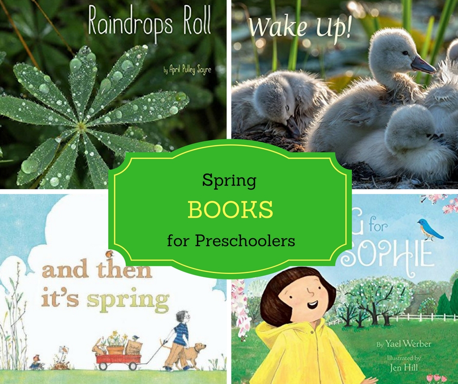 New and old favorites spring preschool books. Explore the spring weather, baby animals, and activities perfect for spring through these picture books.