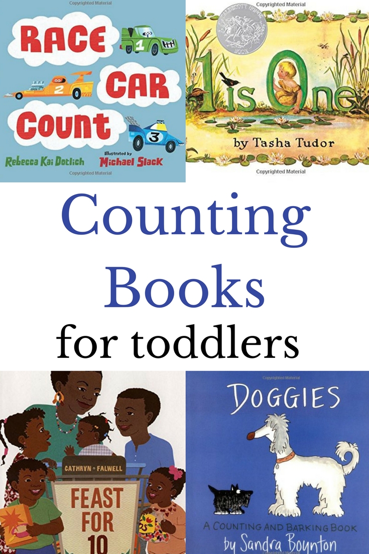 Grab a few of these counting books for toddlers to enjoy and build counting skills. Best of all is that they are all board books which are perfect for toddler hands.
