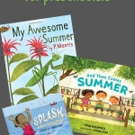 Over 10 preschool books all about summer for little ones to listen to and enjoy. Perfect titles for capturing the summer season.