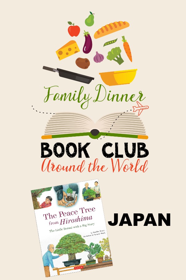 Explore Japan in this Family Dinner Book Club complete with a menu, conversation starters, table craft and family service project.