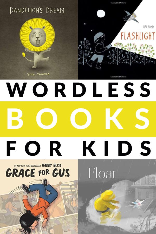 wordless books for kids