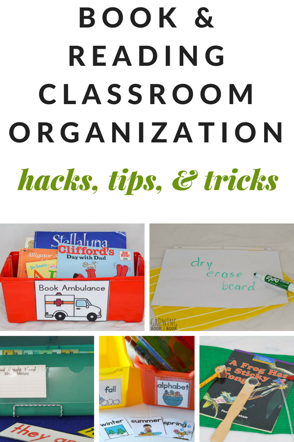 Classroom organization hacks, tips, and tricks for getting your classroom library and reading instruction ready for a new school year.