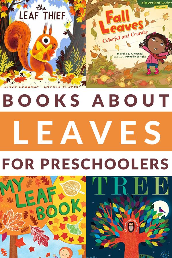 BOOKS ABOUT LEAVES FOR PRESCHOOL