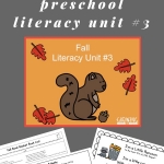 fall themed literacy unit