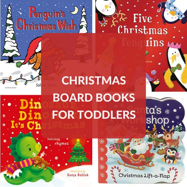 toddler christmas board books