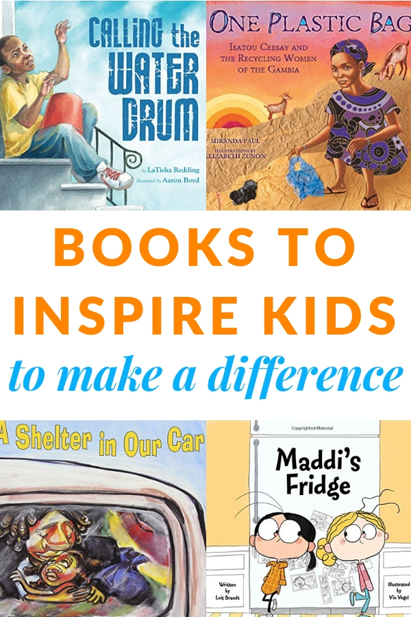 Making a difference in the world books for kids to inspire change.