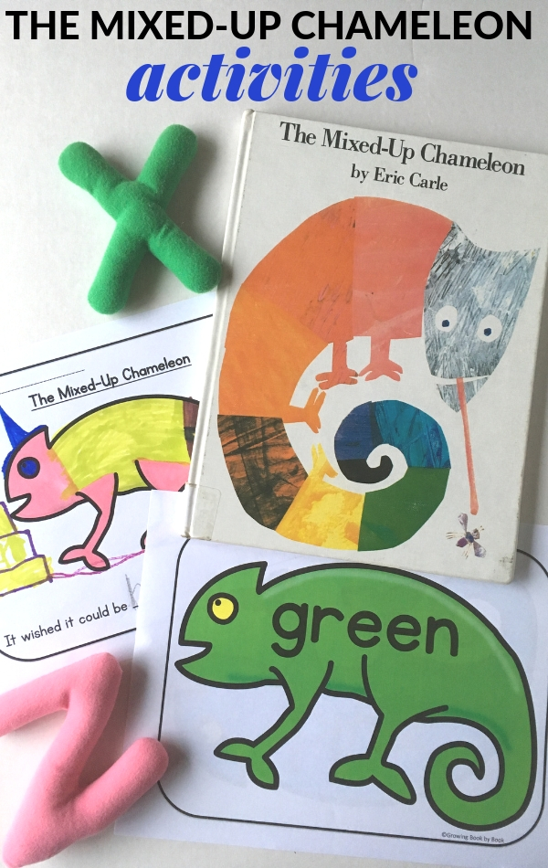 The Mixed-Up Chameleon book activities