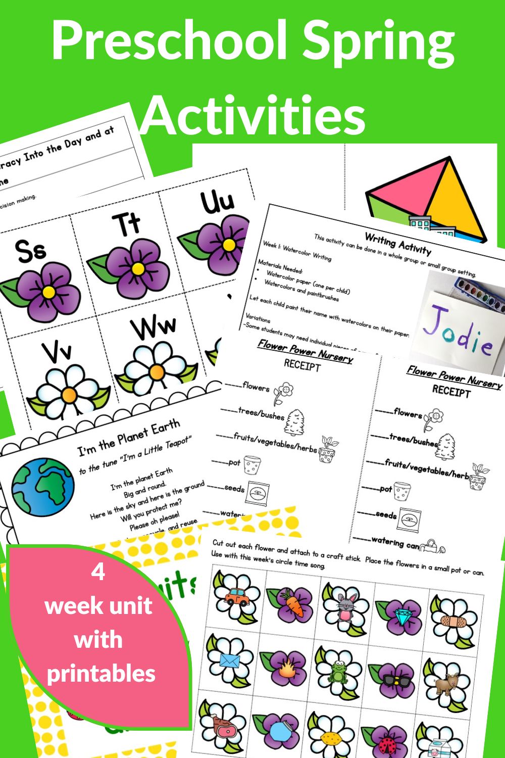 spring preschool activities