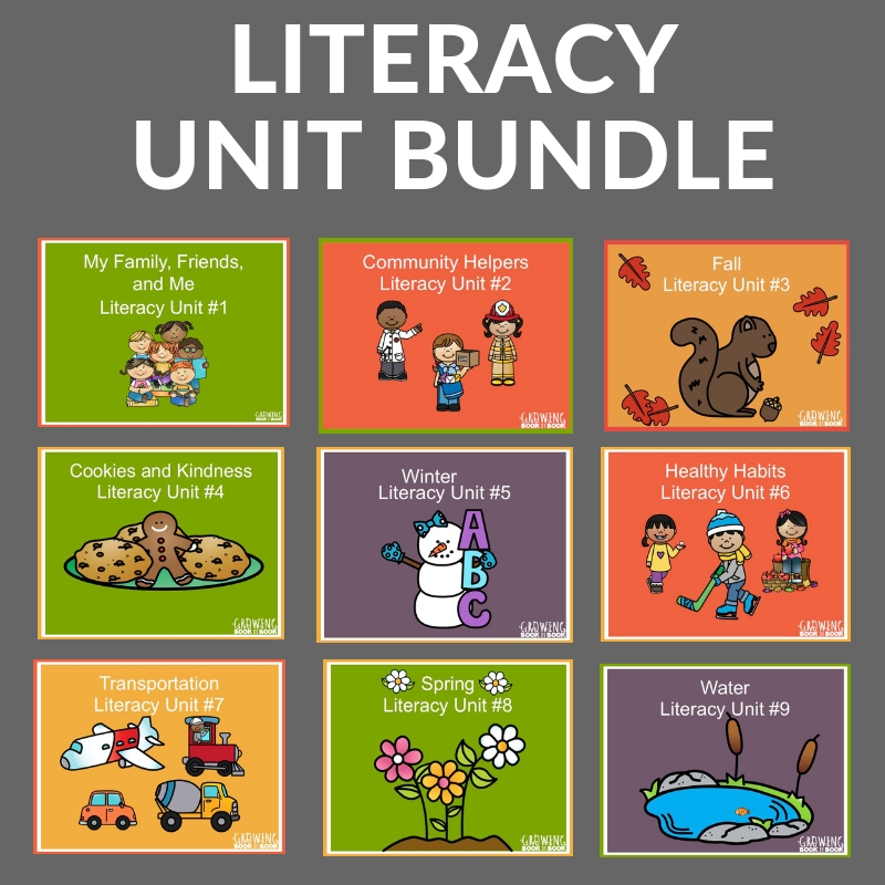 9 UNITS OF LESSON PLANS FOR PRESCHOOLERS
