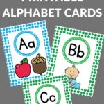 large ABC cards to print and hang