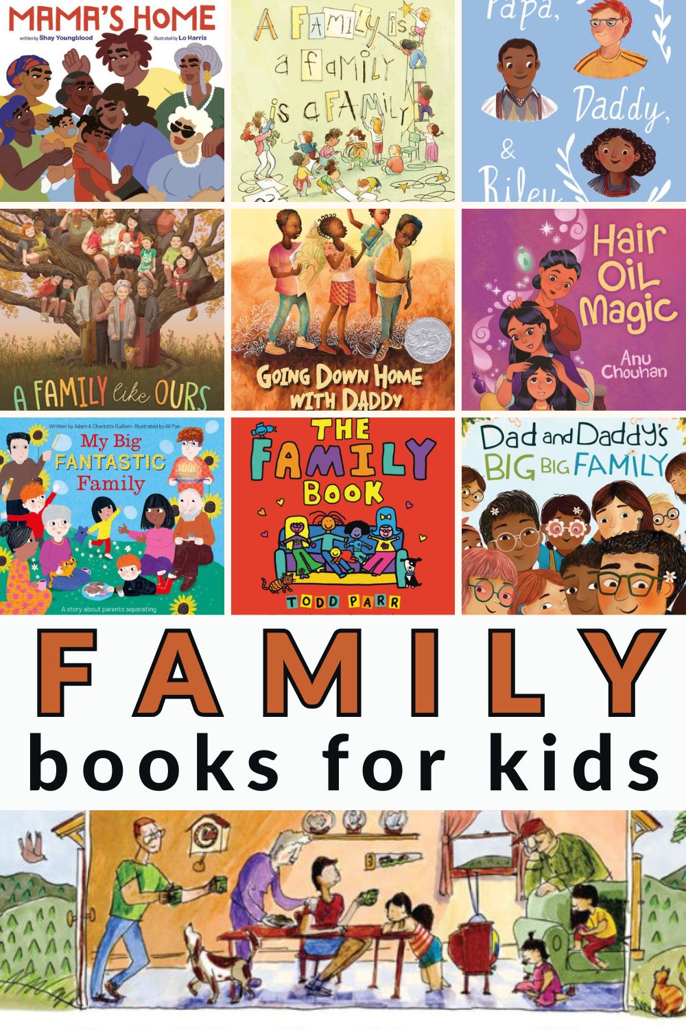 family theme books