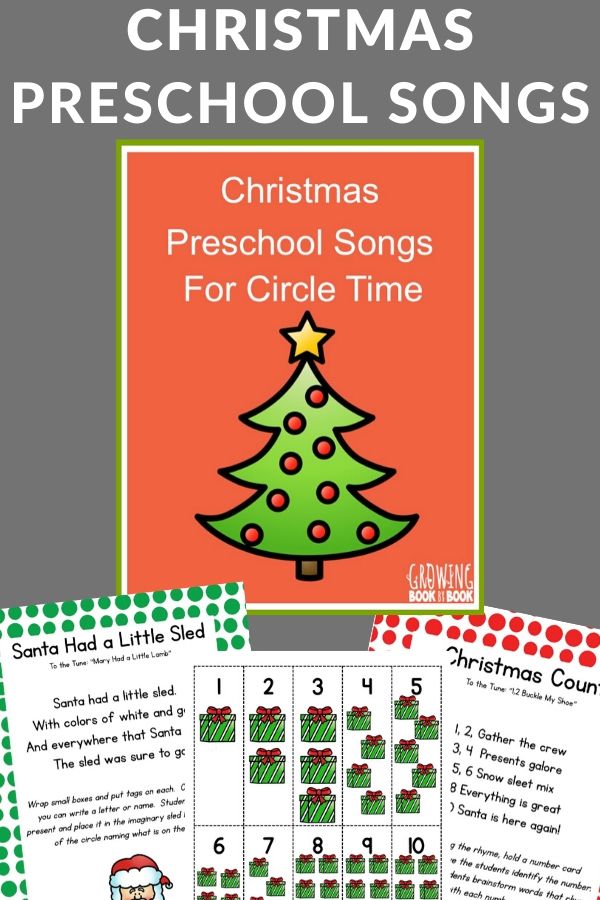 Christmas songs for preschoolers