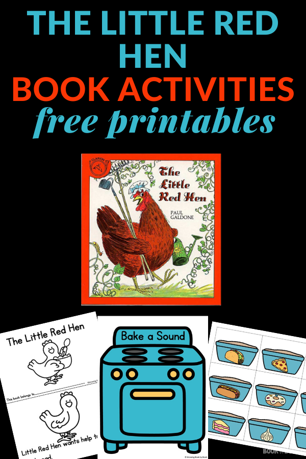 BOOK ACTIVITIES FOR THE LITTLE RED HEN