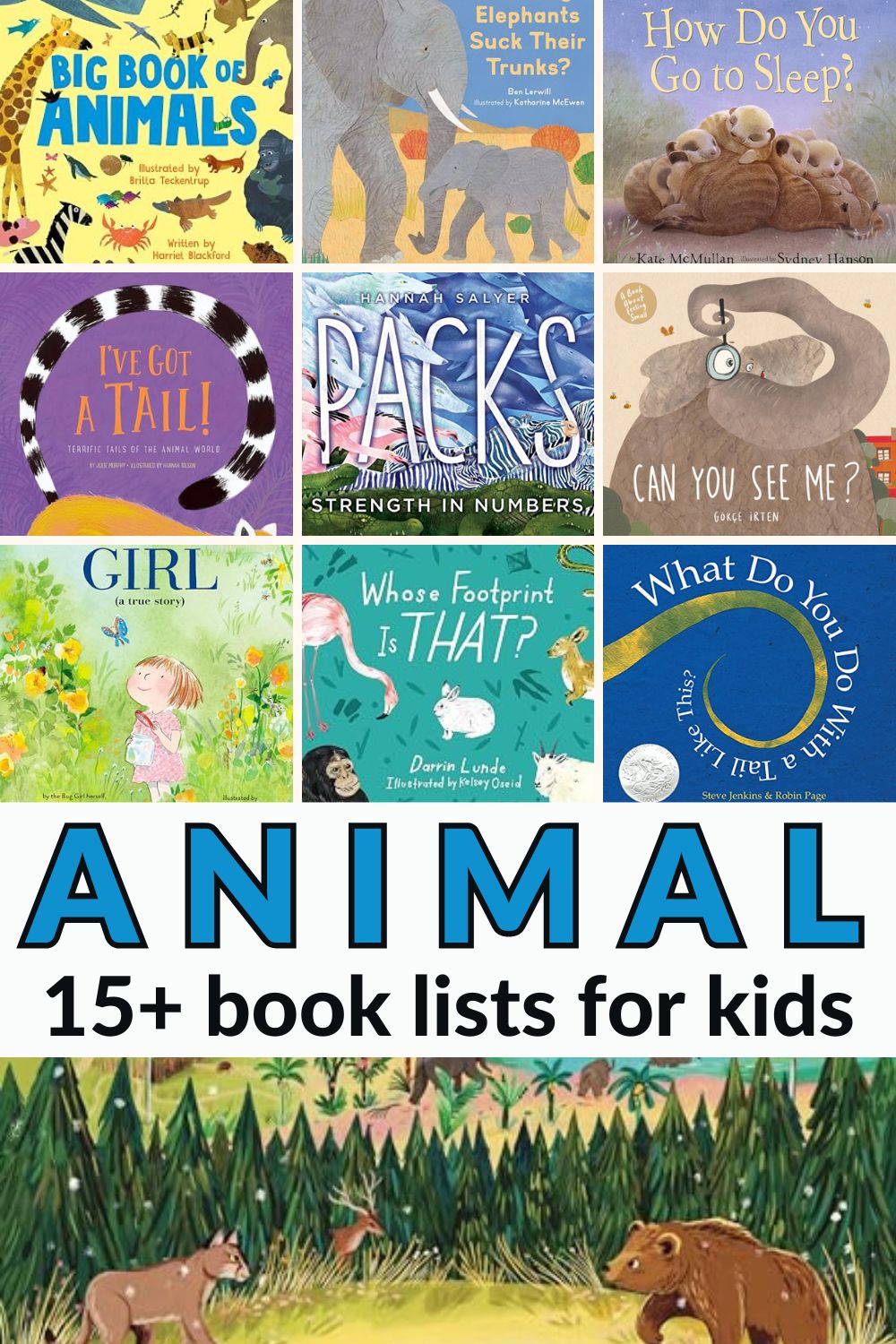 books about animals for kids