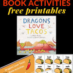 book activities for Dragons Love Tacos