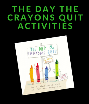 activities to go with The Days the Crayons Quit