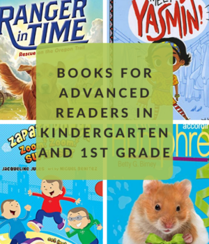 kindergarten and first grade advanced reading books