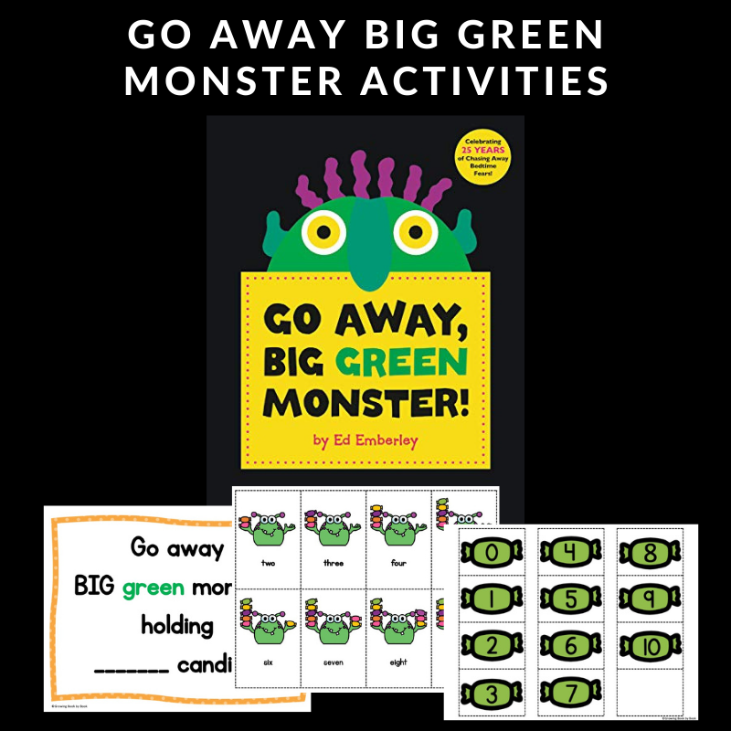 activities to do with Go Away Big Green Monster