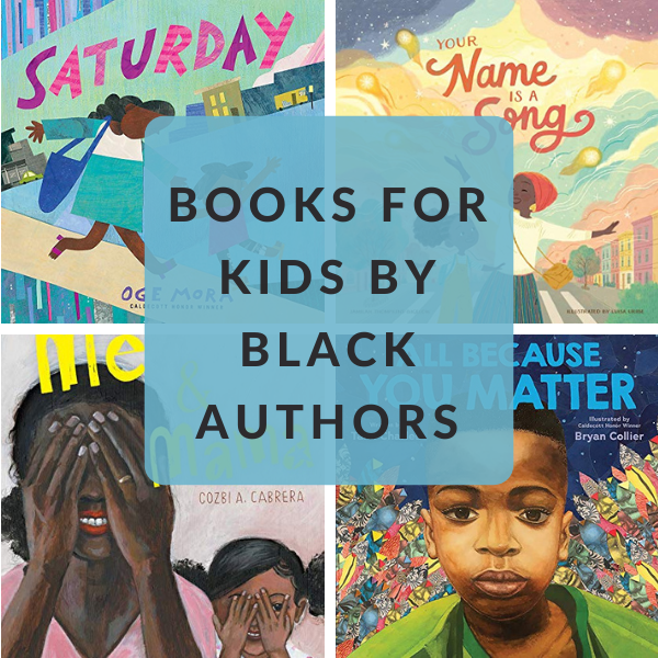 black book shelf children authors