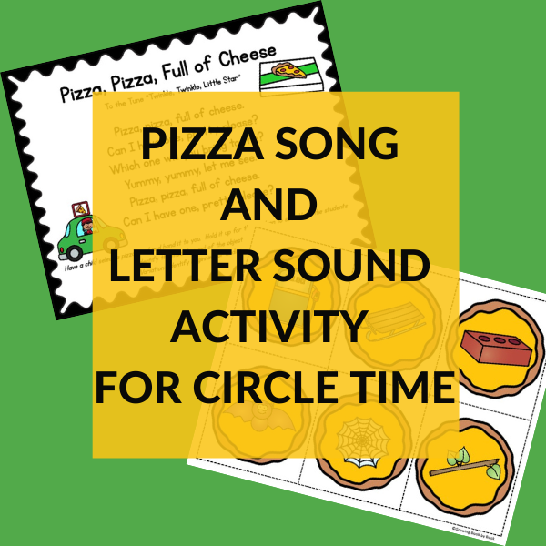 CIRCLE TIME SONG ABOUT PIZZA