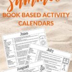 summer activity calendars for kids