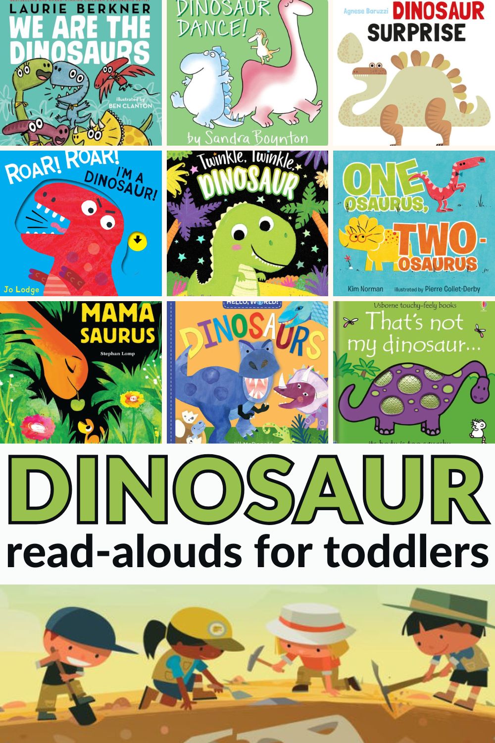 dino books foe toddlers
