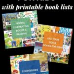 books for kids lists with printable book lists