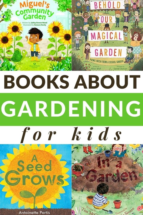 BOOKS ABOUT GARDENING FOR KIDS