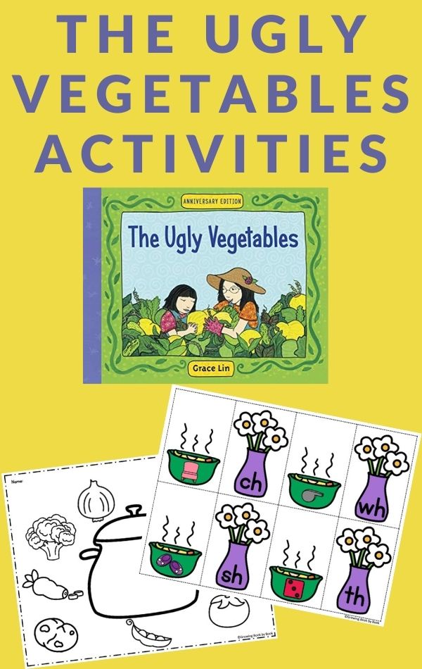 book activities for The Ugly Vegetables
