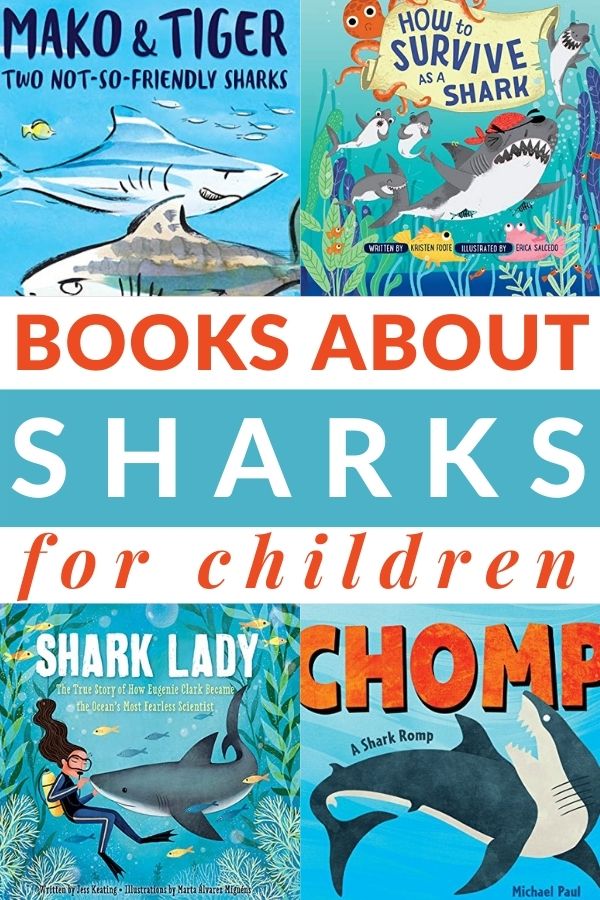 BOOKS ABOUT SHARKS FOR CHILDREN