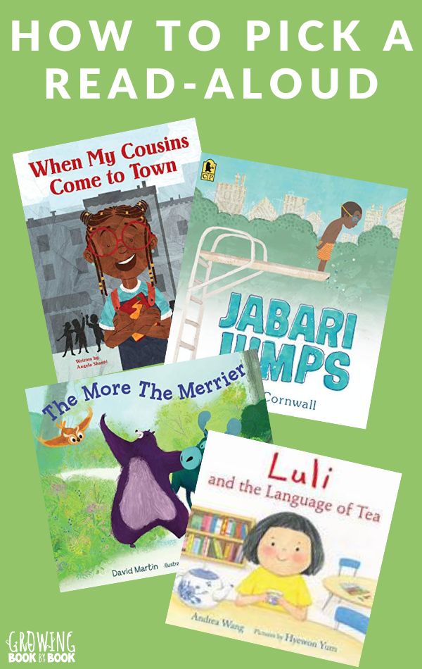 TIPS FOR SELECTING A READ-ALOUD FOR  STORY TIME