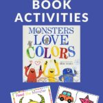 printable activities to use with Monsters Love Colors